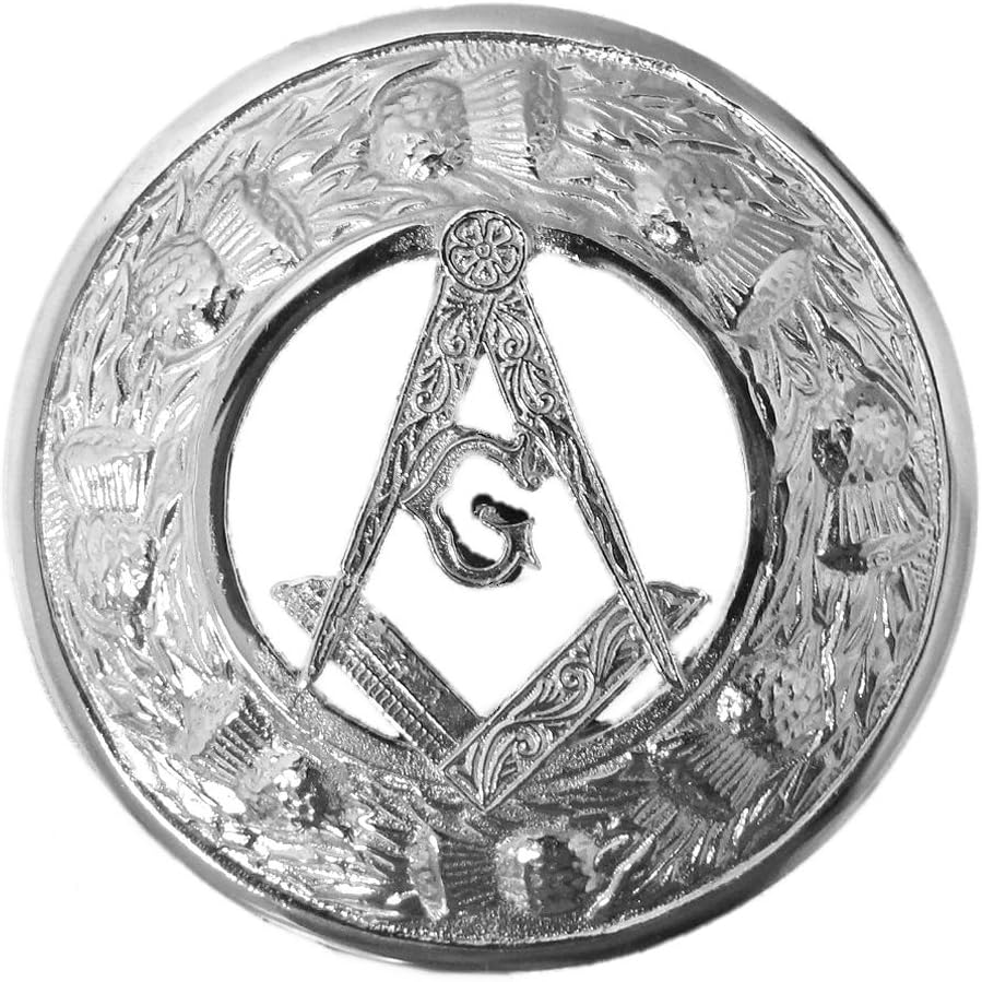 Glen Esk Mens Brooch for Fly Plaid