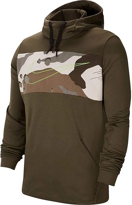 nike swoosh overhead hoodie green