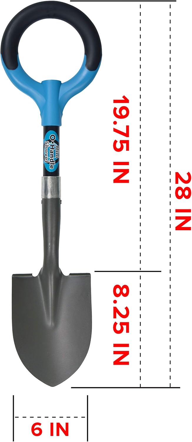 Radius Garden 27201 Mini Pro-Lite Floral Shovel, Blue : Garden & Outdoor