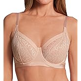 Pour Moi Women's Geo Sculpt Non Padded Underwire Bra, 99501, Toffee, 38DD