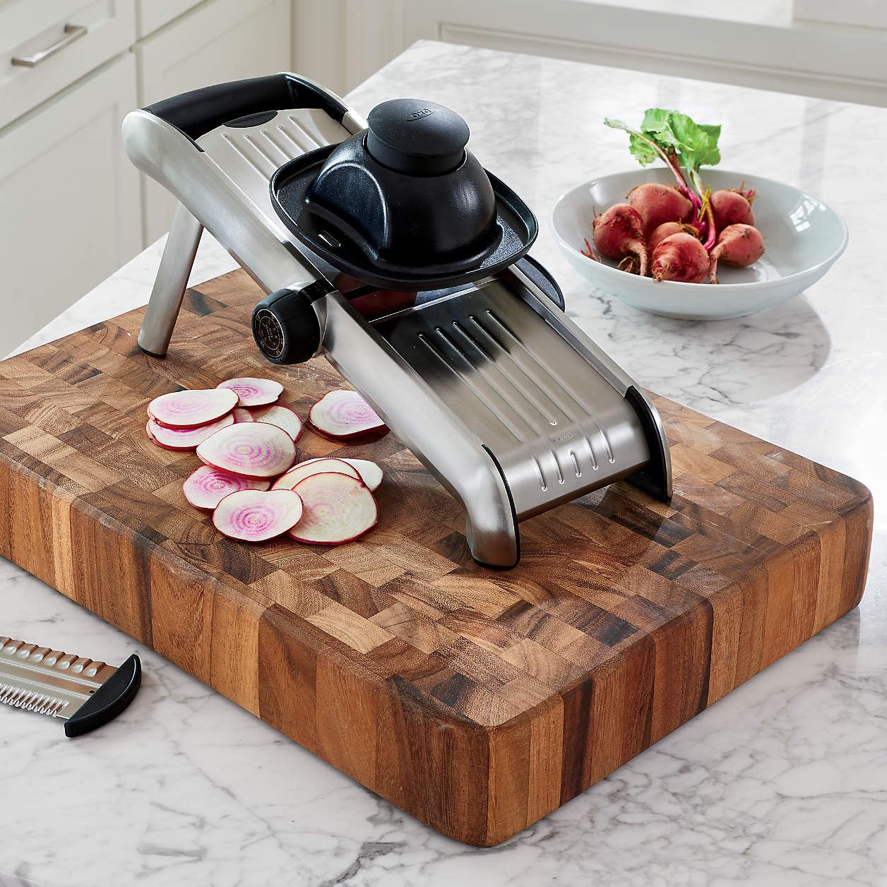 Ironwood Gourmet End Grain Union Stock Yard Professional Chopping Butcher Block, Brown, 14 x 20 x 2.75