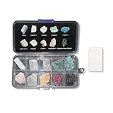 GeLaozee Mohs Hardness Test Kit with 10 Rocks