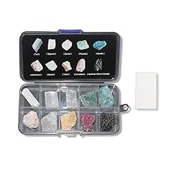 GeLaozee Mohs Hardness Test Kit with 10 Rocks
