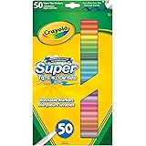 Crayola 50 Super Tips Washable Markers Arts & Crafts, 51 Count (Pack of 1), 56-8150