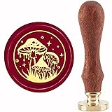 CRASPIRE Mushrooms Wax Seal Stamp Magic Sealing Wax