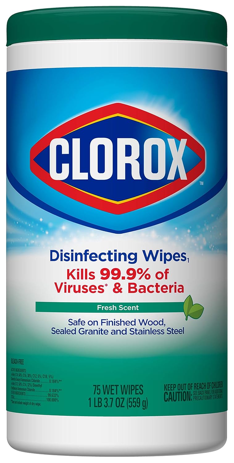75 Pack Fresh Disinfecting Wipes: Beauty