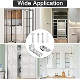 TopHomer Bi-Fold Door Repair Kit 6 Pcs 3/8" Pivots 7/8"–1" Guides view 7