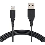 Amazon Basics MFi-Certified Lightning to USB A Cable for Apple iPhone and iPad - 10 Feet (3 Meters) - Black