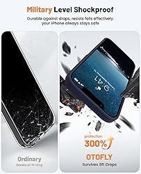 OTOFLY for iPhone 14 Case, Upgraded Silicone 14
