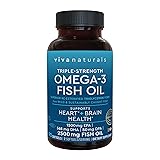 Viva Naturals Omega 3 Fish Oil Supplement for Women