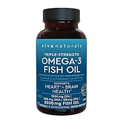 Viva Naturals Omega 3 Fish Oil Supplement for Women
