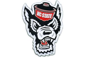 FANMATS NCAA 3D Color Metal Emblem, Diecut Team Logo Auto Emblem