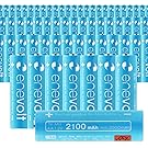 エネボルト(enevolt) 単3 充電池 2100mAh 大容量 ニッケル水素充電池 自然放電軽減 充電 電池 64本セット