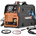 250A Aluminum Pulsed MIG Welder,7 in 1 Gas MIG/Pulse MIG/Flux Core/Stick/Lift TIG/Spot Welding/Spool Gun Compatible Aluminum Welding Machine LED Display 110V/220V Multiprocess Welder