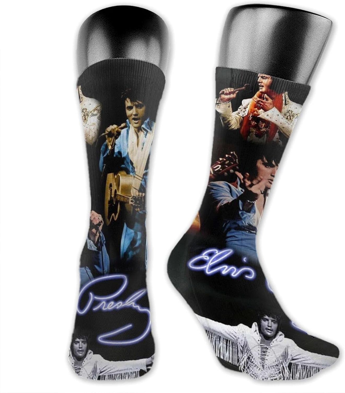 viata sock Elvis Presley DamenSocken, kniehoch, Strümpfe, Cosplay