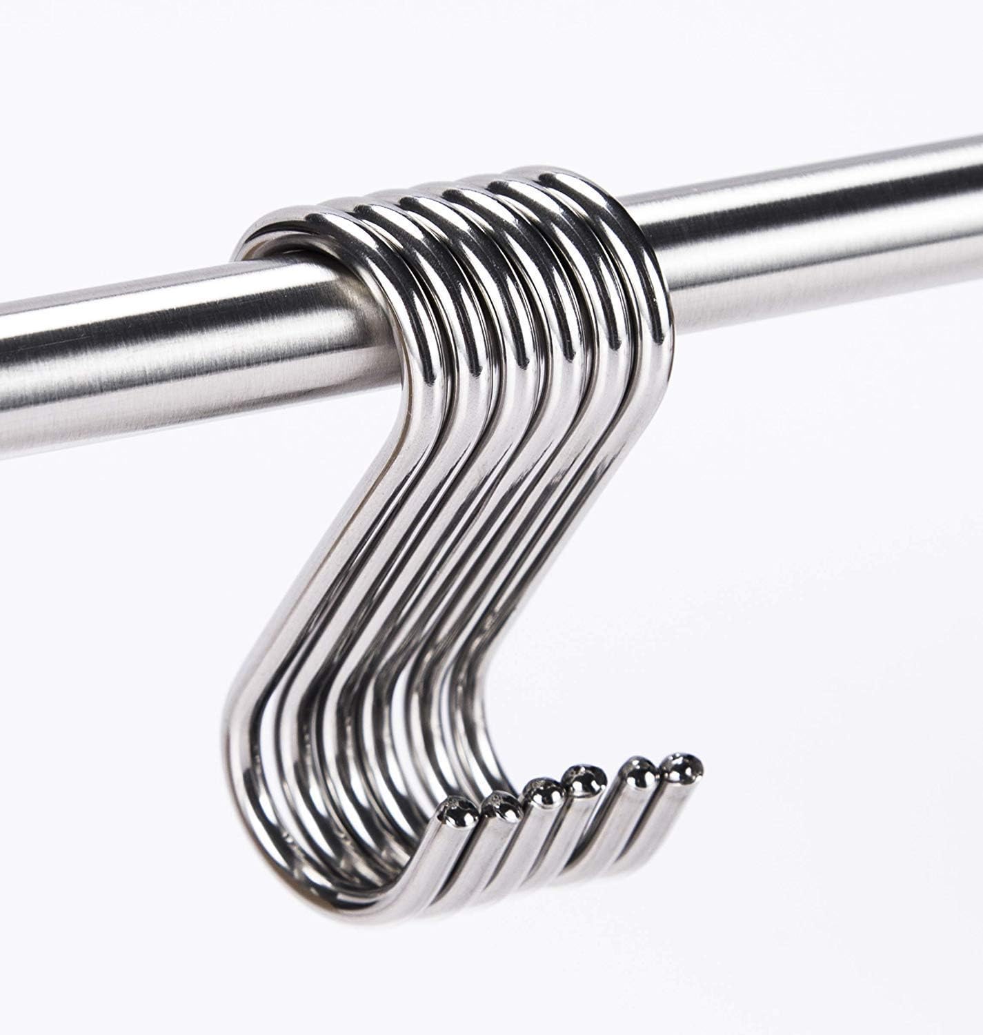 Kitlit Duoue 10xS Ganchos Ganchos de Acero Inoxidable Ganchos para ...