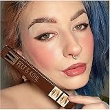 Makeup Revolution Felt & Kohl Eyeliner Brown Dual Tip Long Lasting Definition view 3