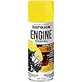 Rust-Oleum 366434 Engine Enamel Spray Paint, 11 oz, Gloss Yellow