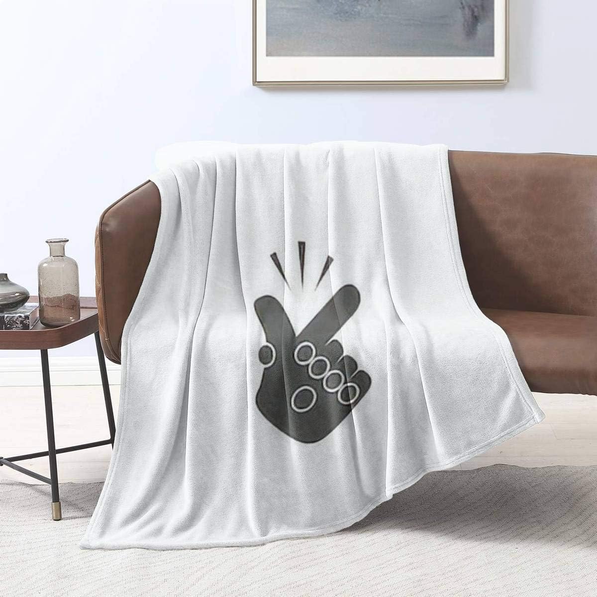 Ucaptain Snap Finger icon in Simple Design Vector Illustration Multifunctional Blankets Air Conditioning Blanket Flannel Plush Throw Decorative Soft Cover All Season Lightweight Bed Blanket