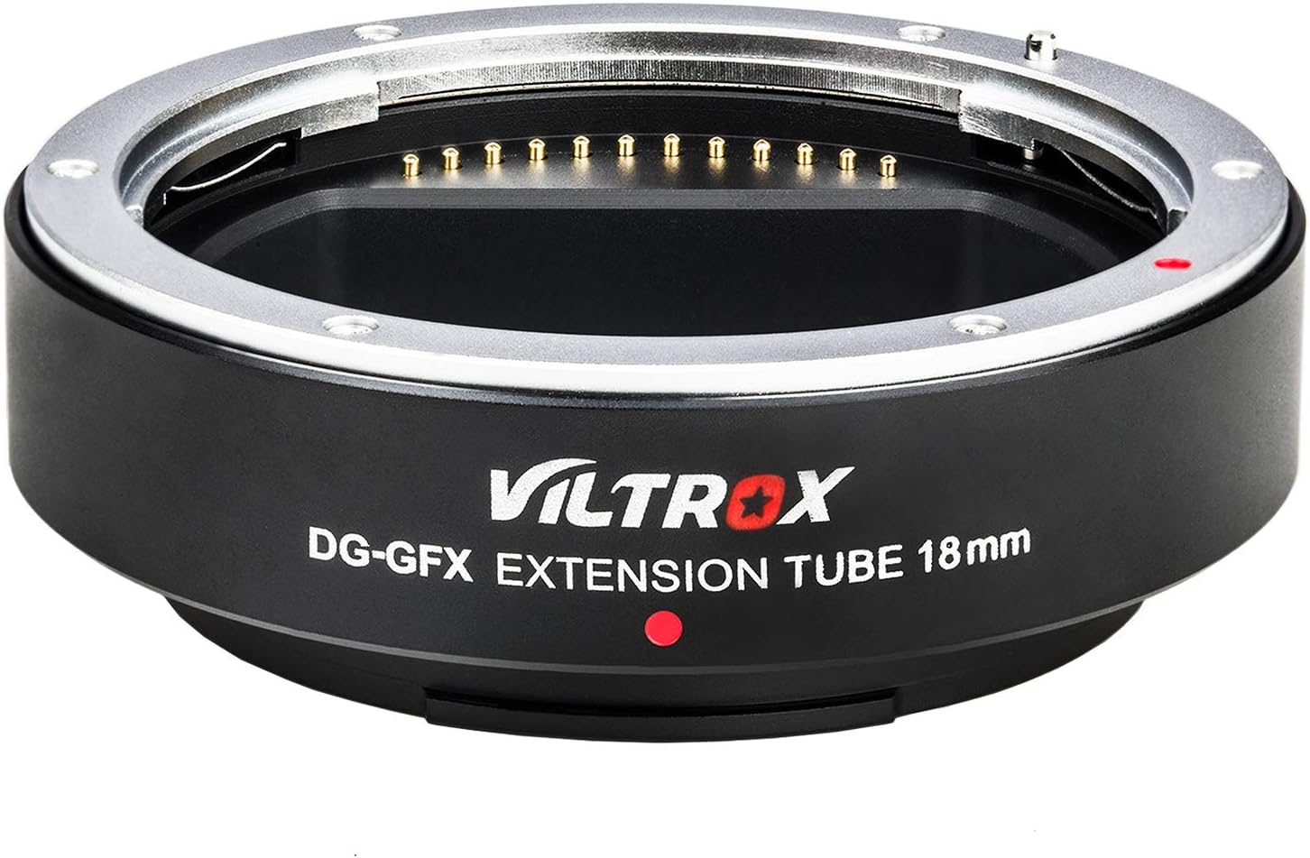 VILTROX DG-GFX 18MM Auto Focus Macro Extension Tube Lens Adapter Support TTL/AF for FUJIFILM GFX100, GFX 50S