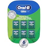 Oral-B Glide Dental Floss with Scope Outlast Mint Flavor, Value 6 Pack (40m Each)