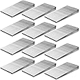 MUXHEL 12 Pcs Steel Flange Wedge, 4" x 2" Triangle Metal Wedges Shims for lathes, Welding Machines