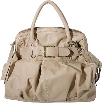 light tan bag