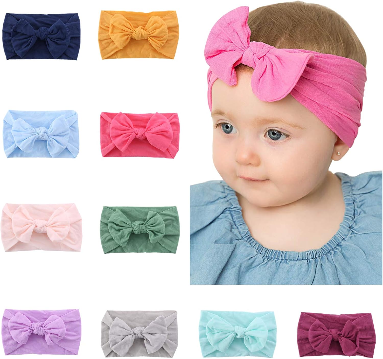 baby head wrap material