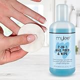 MYLEE Prep + Wipe Gel Cleaner 250ml Nail Polish Residue Remover view 7