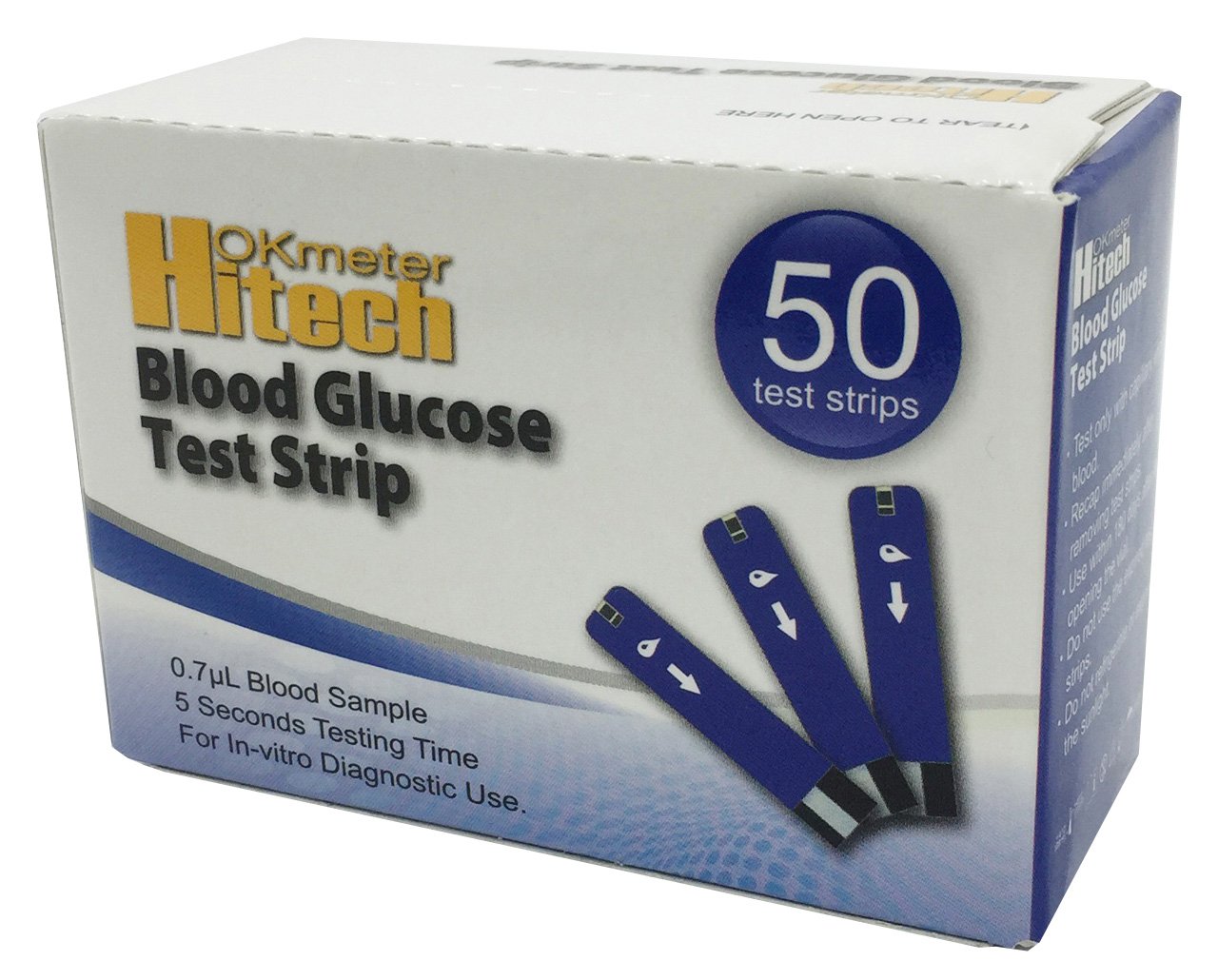 Hitech Blood Glucose Test Strips Amazon.co.uk Health & Personal Care