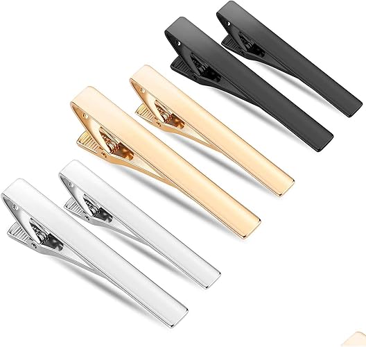Amazon タイピン Viaky ネクタイピン タイクリップ 高級 タイバーセット おしゃれ メンズ ファッション スーツピン 真鍮製 シンプル 日常仕事 結婚式 ビジネス 発表会 で大活躍 タイピン タイタック 通販