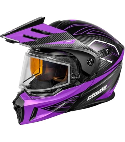 Amazon.com: Castle X CX935 Modular Electric Snow Helmet (Matte