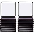 Ezprotekt 16 Pcs Self-Stick Furniture Movers Sliders for Carpet, 2.5 inch Square Self-Adhesive Furniture Moving Pads, Furniture Glides Sliders for Moving Chair Table Desk Bed Sofa Couch (Brown)