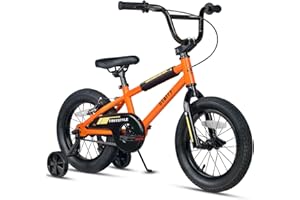 cubsala 12 14 16 18 Inch Kids Bike BMX Style Bicycle with Training Wheels Coaster Brake for 2-10 Years Old Toddlers Boys Girl