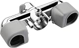 Croydex Shower Head and Hose Mixer Set with Riser Rail Chrome 1.5m view 5