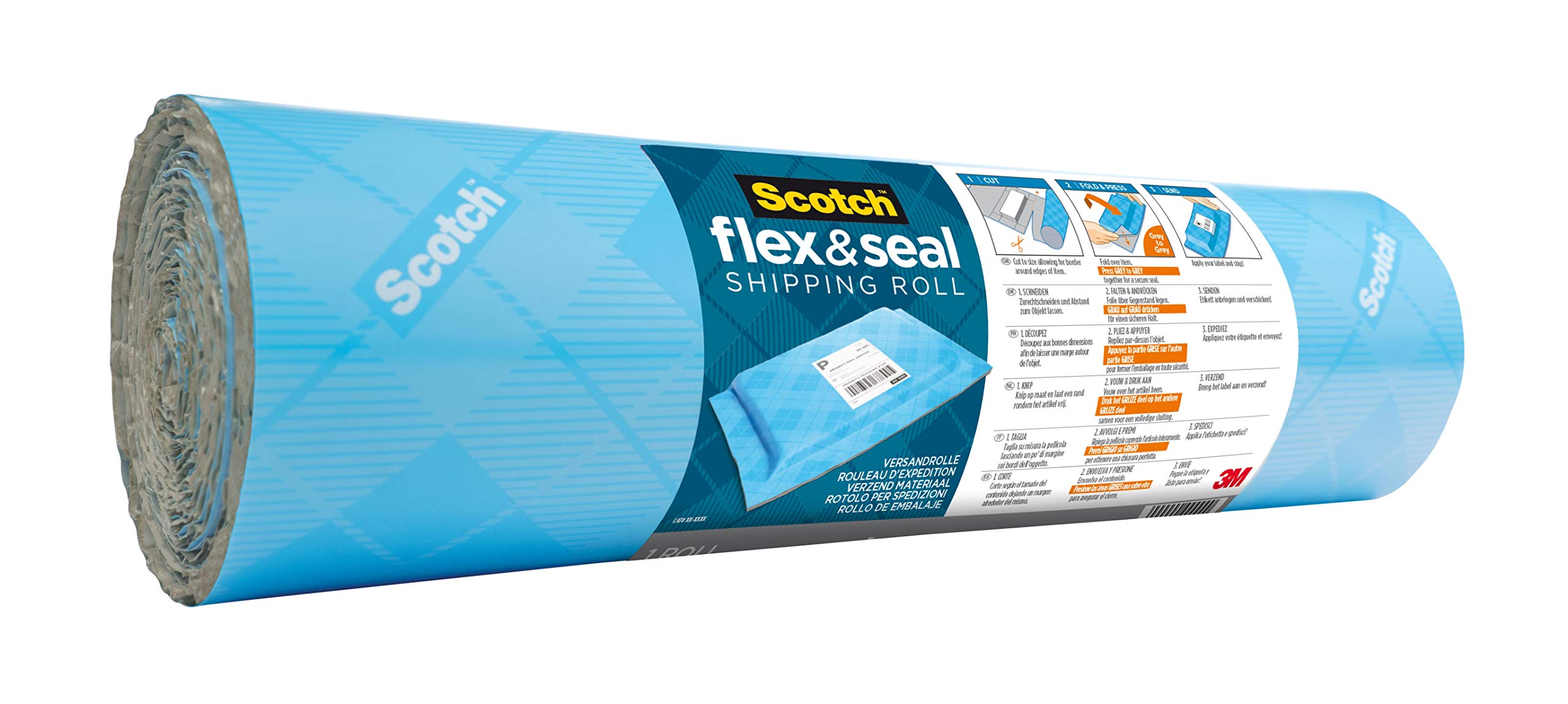 Scotch Flex & Seal FS-1510-6-EU Shipping Roll, 381 mm X 3.04m