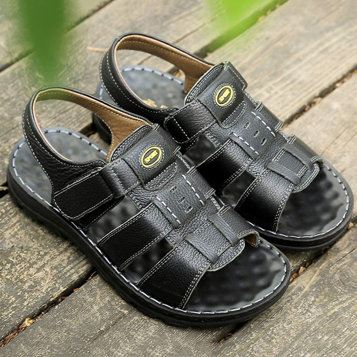 Trespass Alderley Sandali Uomo Leggeri | Scarpe Trekking Punta Aperta Con Cinturino Regolabile
