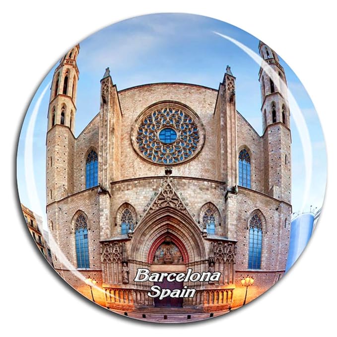 Weekino España Catedral Santa Maria Barcelona Imán de Nevera 3D de ...