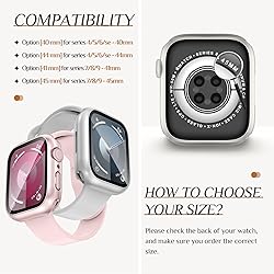 2-Pack Goton Waterproof Apple Watch Case for SE