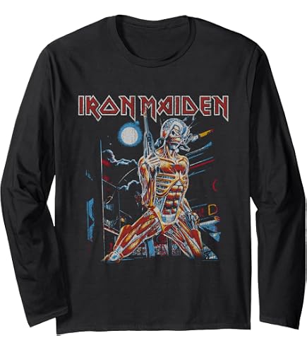 Amazon.com: Iron Maiden Brave New World Long Sleeve T-Shirt