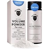 BlackMask Instant Hair Texture Powder for Men, Strong All-Day Hold, 1 Pack | Lightweight Talc-Free Styling Volume Powder for Flat Hair, Texturizing &amp; Volumizing, No Residue, Matte Finish, All Hair Types