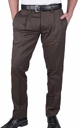 Pantalones con pinzas hombre Clearance