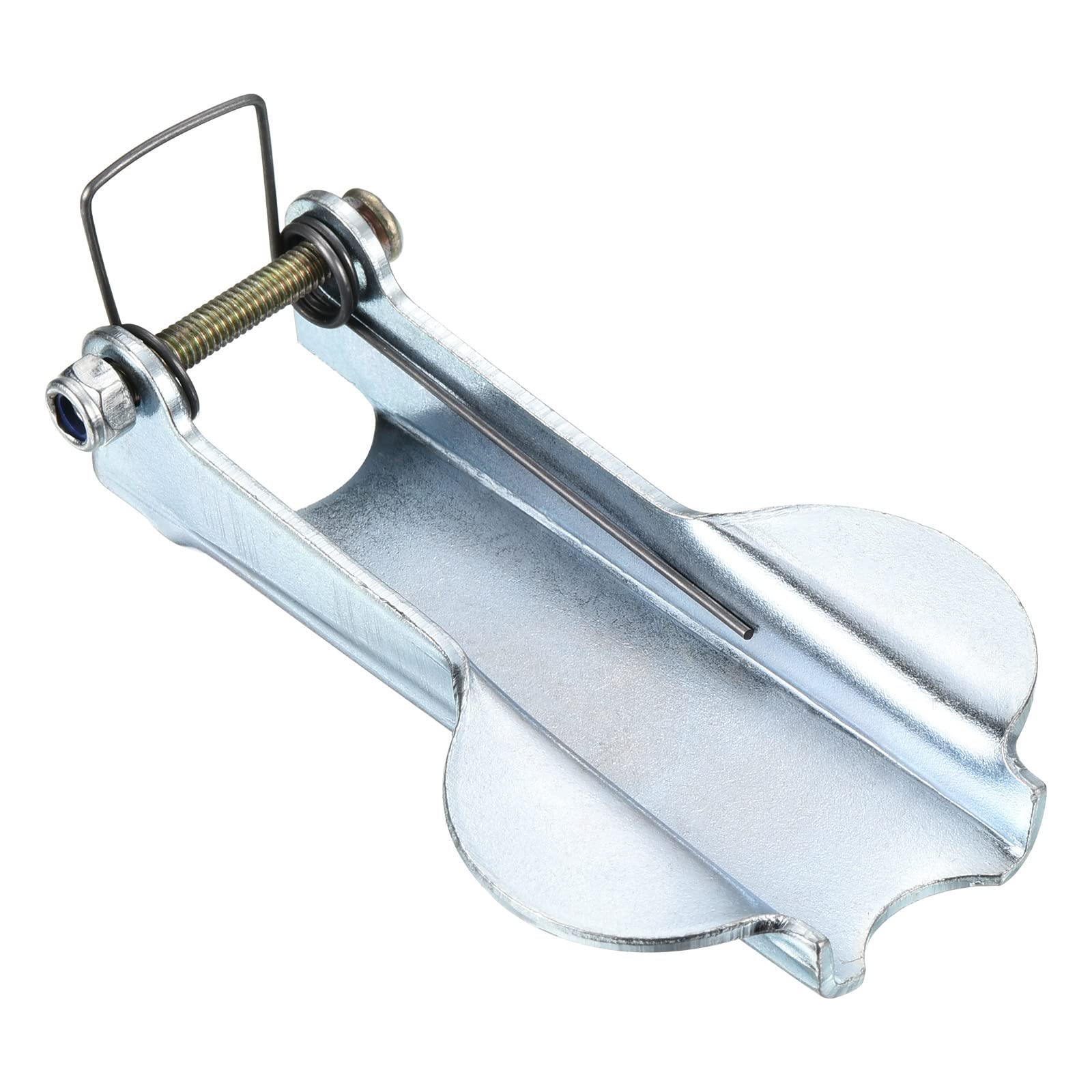 PATIKIL 3.3 Inch Hook Safety Latch Kit, Metal Towing Receiver Hitch Replacement for Clevis Hook Trailer, Silver