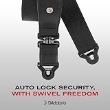 D'Addario Auto Lock Swivel Polypro Guitar Strap Black view 2