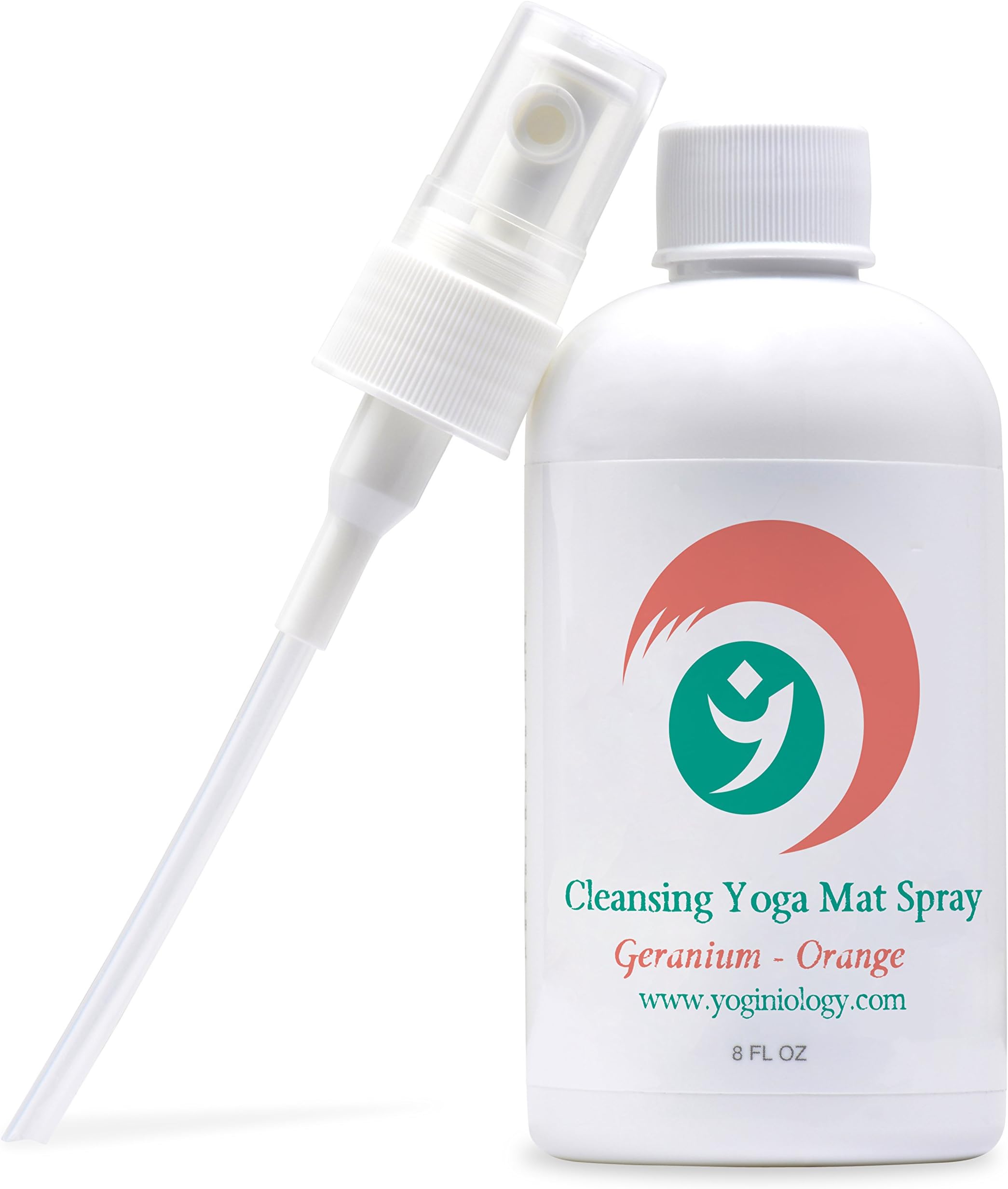 The #1 Yoga Mat Cleaner Spray Cleanse with Organic Geranium Oil & Citrus (Restore, Refresh, Disinfect) Best All-Natural, All-Purpose Yoga Mat Cleaner Wash Fully Guaranteed