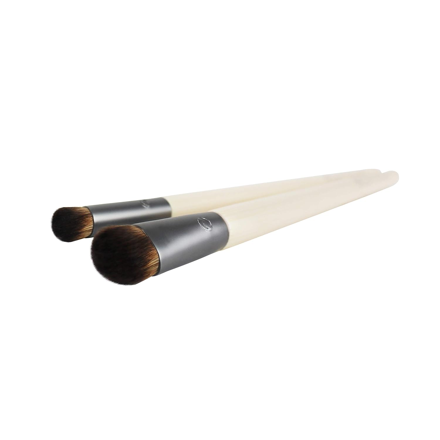 EcoTools Ultimate Shade Makeup Brushes, Blending for Powder and Cream Eye Shadows, Set of 2: Beauty
