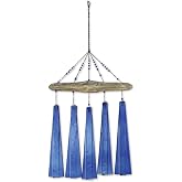 Sunset Vista Design Studios Sea Breeze Glass Wind Chime, Cobalt