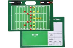 SANXIULY Coaches Clipboard | Double-Sided Dry Erase Marker Board for Basketball, Soccer, Football, Hockey