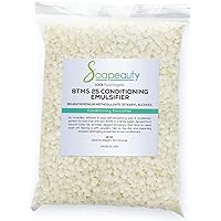 BTMS 25% Behentrimonium Methosulfate Cetearyl Alcohol Emulsifying Conditioner | Sizes 8 OZ to 8 LBS | (16 OZ / 1 POUND)