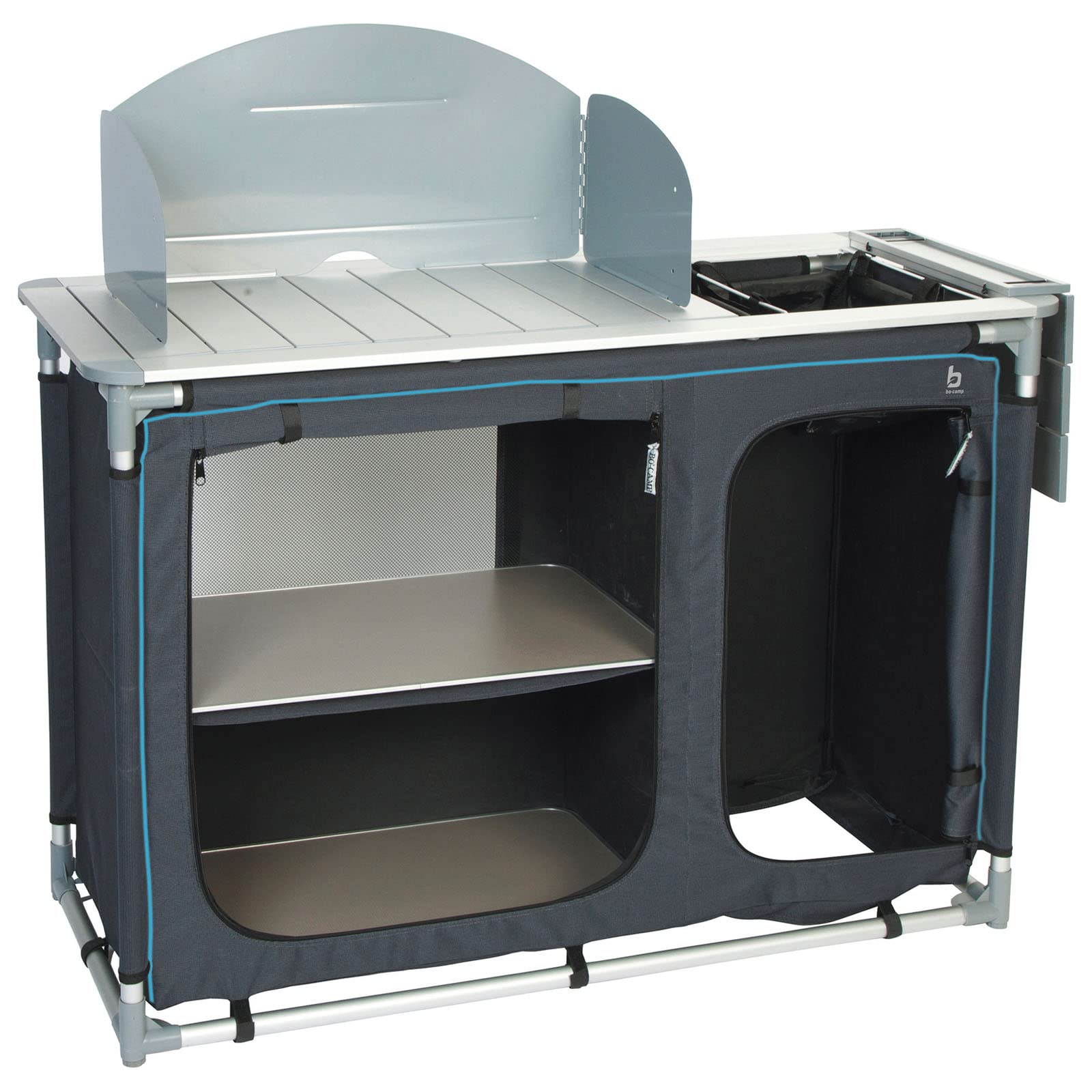 Bo-Camp - Cooking unit - Deluxe - including sink- 117x50x80cm